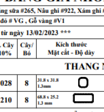 THANG NHÔM 